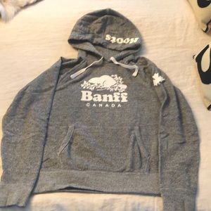 Ladies Roots Banff Canada Hoodie size large